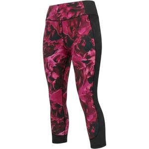 Calia by Carrie Underwood Pink Floral Black Mesh Cropped Leggings Womens‎ Medium